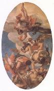 VERONESE (Paolo Caliari) Jupiter Smiting the Vices (mk05) oil painting on canvas